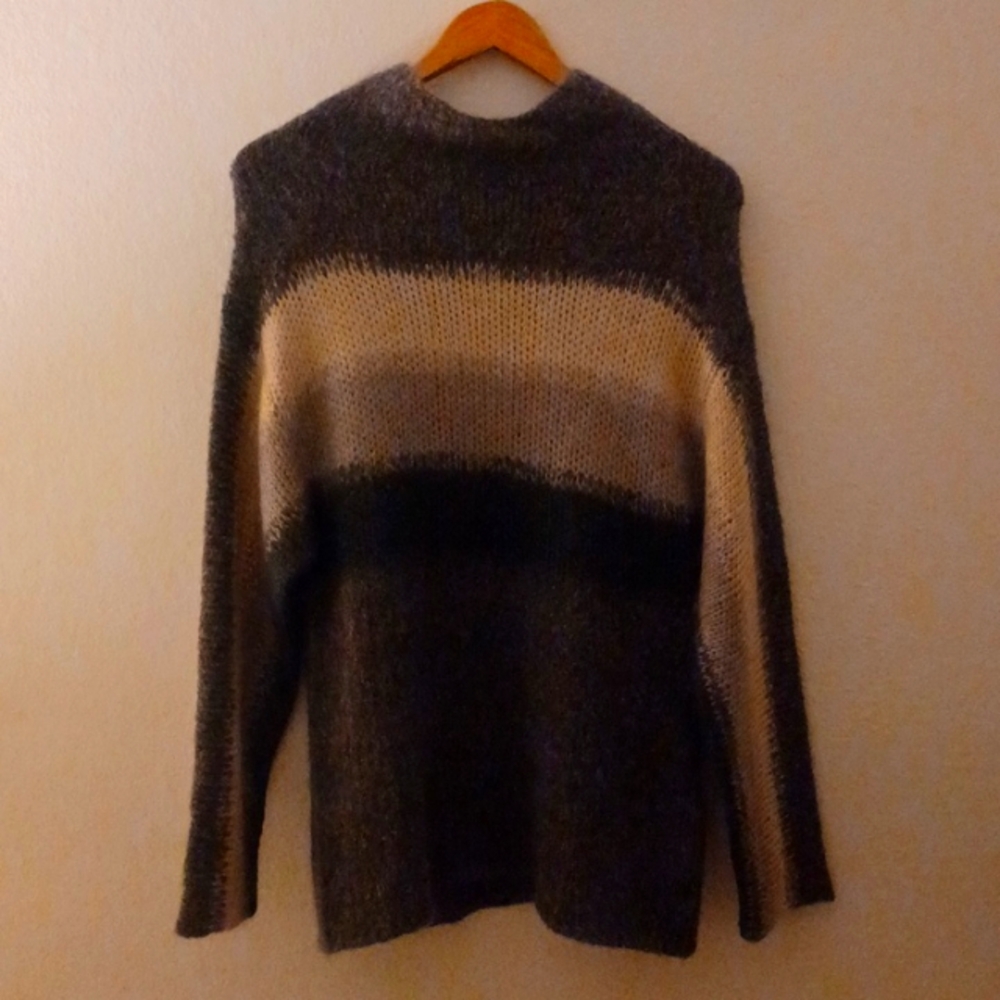 Rag & Bone Gray Mohair Sweater